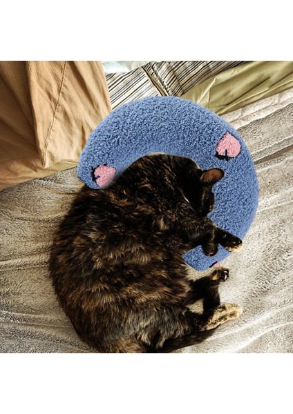 Evcil Hayvan Boyun Yastığı, Rahat Doldurulmuş Yastık, Interaktif Oyuncak, Çiğneme Oyuncağı, Snuggly Blue (Yurt Dışından) modelleri