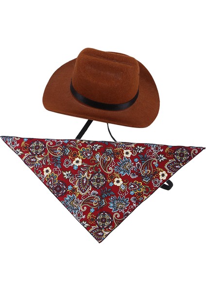 Evcil Şı I Kapakları Evrensel Dekor Headdress Kırmızı (Yurt Dışından)