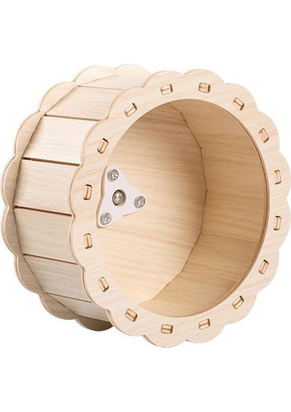 Hamster Ahşap Egzersiz Çarkı Hamster Gürültüsüz Sessiz Egzersiz Çarkı 15 cm (Yurt Dışından)