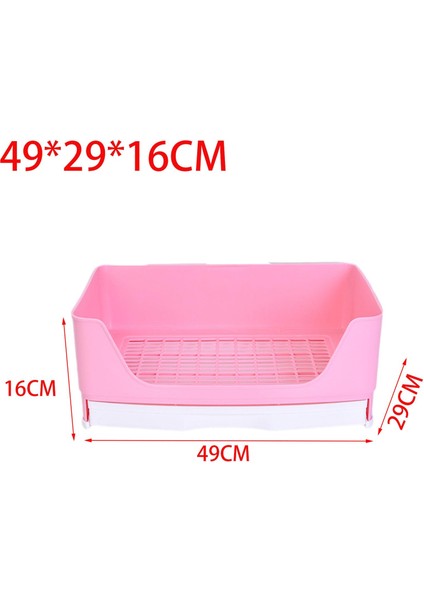 Için Tavşan Üç Taraflı Temizleme Anti Sıçrama Evcil Tuvaleti (Yurt Dışından) fiyatları