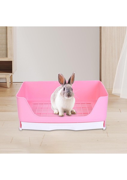 Için Tavşan Üç Taraflı Temizleme Anti Sıçrama Evcil Tuvaleti (Yurt Dışından) modelleri