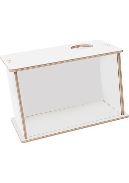 Hamster Banyo Kutusu Hamster Kazma Kutusu Şeffaf Akrilik Görünür Kabin Banyo Için 25CMX15CMX15CM (Yurt Dışından) fiyatları