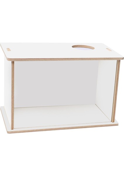 Hamster Banyo Kutusu Hamster Kazma Kutusu Şeffaf Akrilik Görünür Kabin Banyo Için 25CMX15CMX15CM (Yurt Dışından) fırsatları