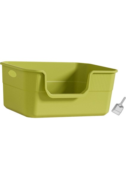 Açık Taşınabilir Sürgü Konteyneri Pet Tuvalet Kum Kutusu Yeşil (Yurt Dışından) fırsatları