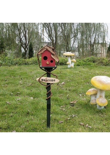 Dış Kuş Evi Kazıkları El I Dış Kuş Evi Avlusu Kırmızı (Yurt Dışından) fiyatları