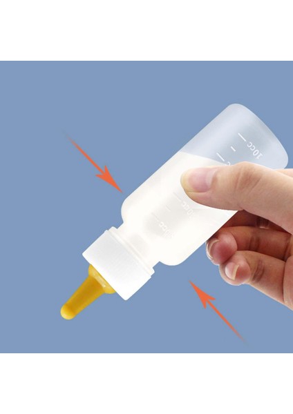 Pet Besleyici Set Hemşirelik Şişesi Su Kasesi Yedek Sarı (Yurt Dışından) fırsatları