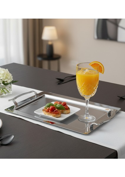 Alize Sade Premium Çay Tepsi 304 Kalite