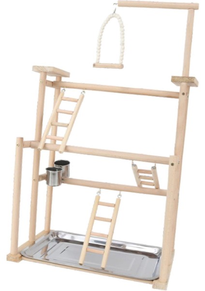 Amerika Papağanı Kakadu I Için Kuş Standı Egzersiz Papağan Alanı (Yurt Dışından)