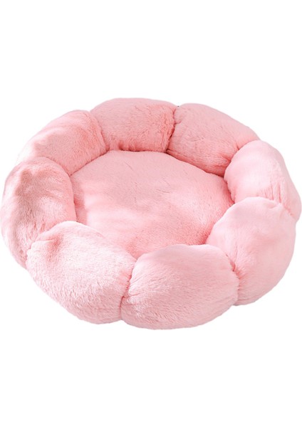 Küçük Köpek Yatakları Çiçek Şekli Yumuşak Pet Yavru Köpekler Için Yuvalama Yatağı Pomeranian Pembe 50CM (Yurt Dışından) fiyatları