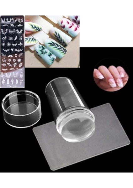 Tırnak Baskı Aparatı Silikon Başlıklı Transfer French Baskı Aparatı fırsatları