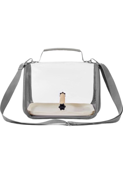 Tepsi Taşıma Çantası ile Küçük Kuş Kafesi Açık (Yurt Dışından)