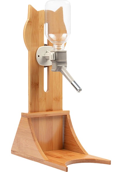 Pet Durgun Su Dispenser Su Içici Yükseklik Evcil Su Şişesi Gri Şişe (Yurt Dışından)