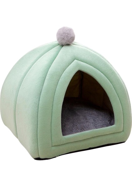 Pet Ğı Uyuyan Ik Velvet Nest Kennel Çadır Için Yeşil (Yurt Dışından) fiyatları