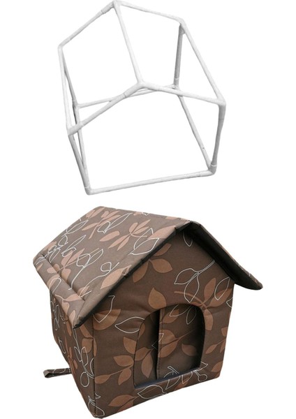 Kulübesi Evcil Uyku Ğı Yağmur Geçirmez Açı Evi 38CMX33CMX39CM (Yurt Dışından)
