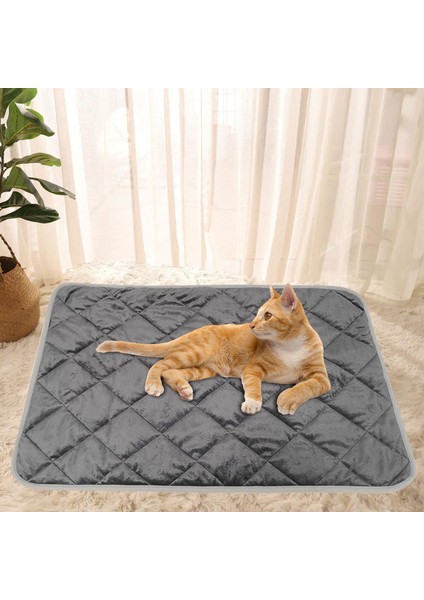 Yavru Yavru Kedi Battaniye Yastığı Termal Sandık Kafes Gri 48X70CM (Yurt Dışından) fiyatları