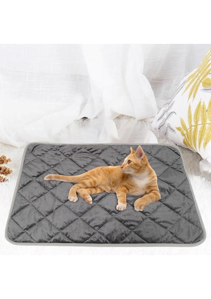 Yavru Yavru Kedi Battaniye Yastığı Termal Sandık Kafes Gri 48X70CM (Yurt Dışından) fırsatları
