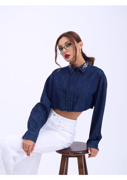 6603 Kot Bluz-Mavi indirimleri