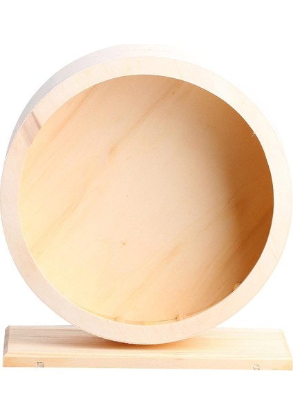 Ahşap Hamster Egzersiz Tekerleği Gerbil (Yurt Dışından)