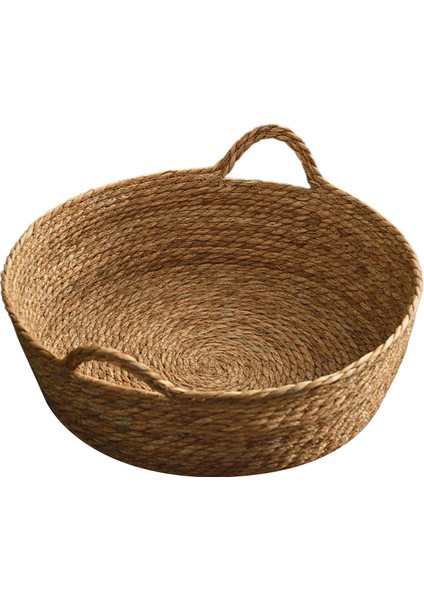 Kedi Yatak Sepeti El Dokuma Kedi Yatağı Yuvarlak Kış Yaz El Yapımı Aşınmaya Dayanıklı 40CMX13CM (Yurt Dışından) fiyatları