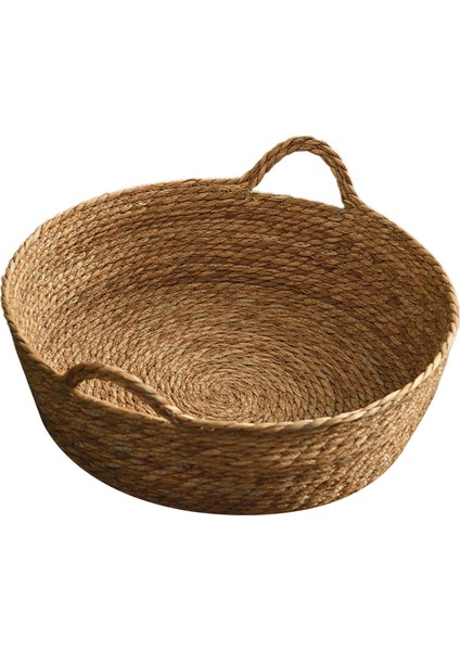 Kedi Yatak Sepeti El Dokuma Kedi Yatağı Yuvarlak Kış Yaz El Yapımı Aşınmaya Dayanıklı 40CMX13CM (Yurt Dışından) indirimleri