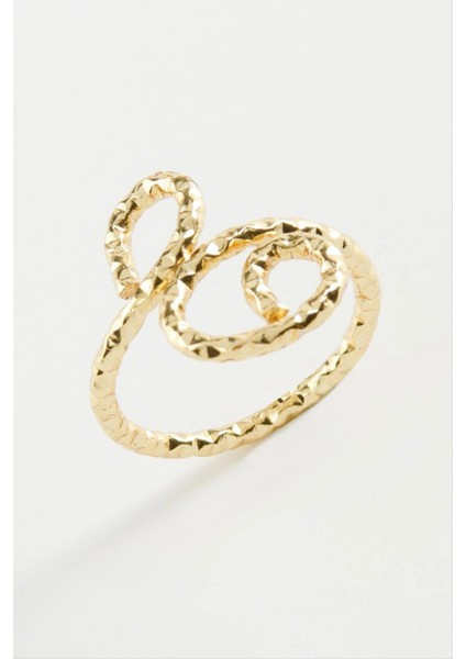 Çiçek Metal Yüzük