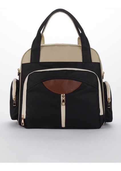 Geniş Hacimli Çok Bölmeli Anne Bebek Bakım Çantası – Sırt ve Omuz Kullanımlı Termal Biberon Gözlü fiyatları