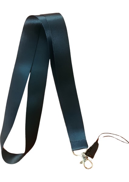 Siyah Renk Boyun Askı Ipi ve Telefon Askısı + Kartlık