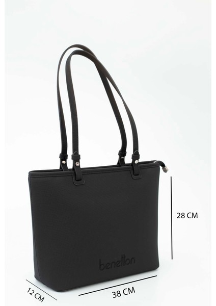Benetton Kadın Kol Çantası Siyah BNT1655