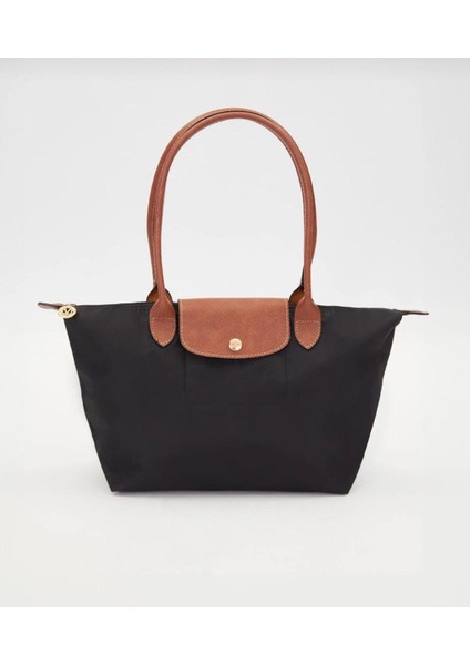 Deri Kapaklı Uzun Askılı Omuz Çantası