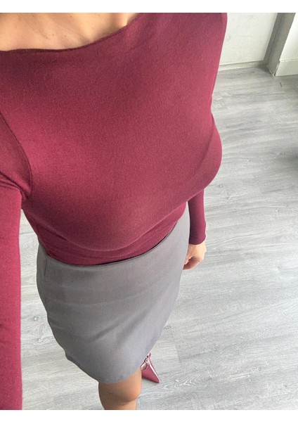 Transparan Kayık Yaka Bluz fiyatları