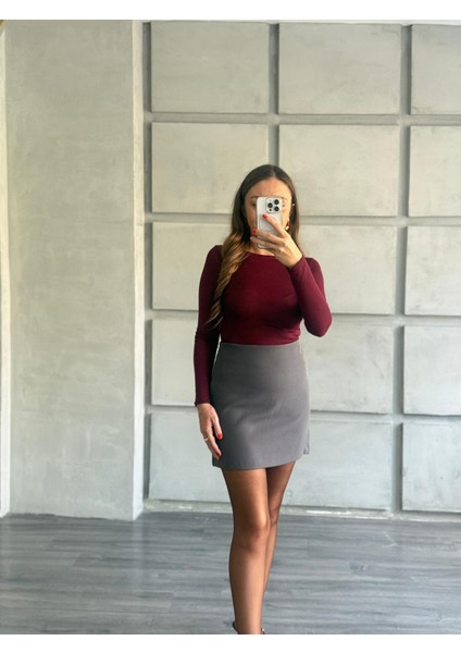 Transparan Kayık Yaka Bluz modelleri