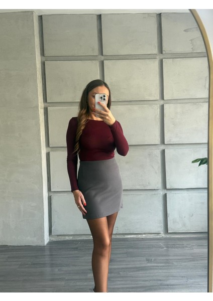 Transparan Kayık Yaka Bluz indirimleri