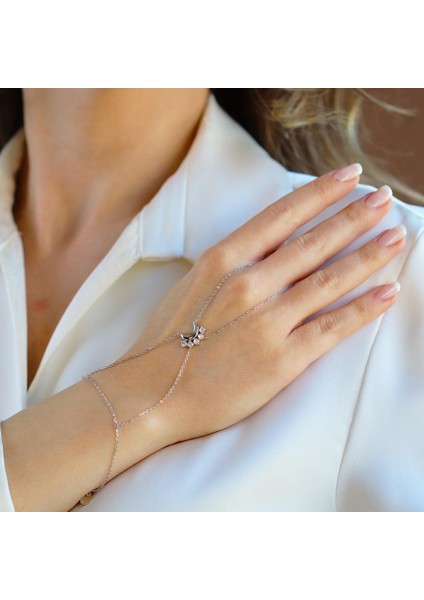 Ay Zirkon Taşlı Gümüş Şahmeran fiyatları