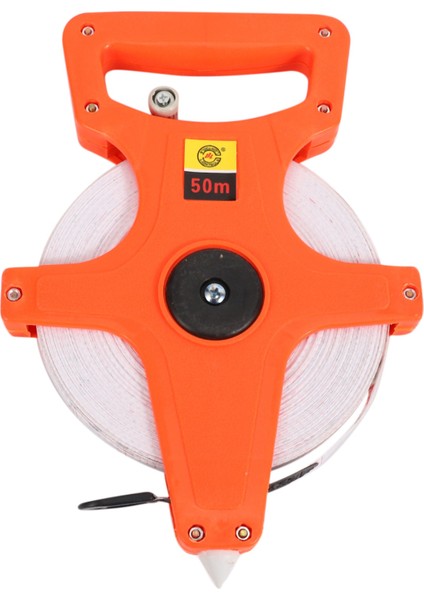 1pc 30M/100FT Metre Açık Makara Fiberglas Bant Ölçeği Inç Metrik Ölçekli Darbe Dirençli Plastik Ölçüm Araçları (Yurt Dışından) fırsatları