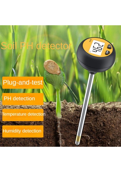 PH328 Toprak Asitliği ve Alkalinite Sayaç Sıcaklığı Nemi Ph Arazi Çok Fonksiyonlu Test Cihazı Çiçek Bitkileri Toprak Test Cihazı (Yurt Dışından) fiyatları