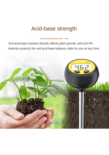 PH328 Toprak Asitliği ve Alkalinite Sayaç Sıcaklığı Nemi Ph Arazi Çok Fonksiyonlu Test Cihazı Çiçek Bitkileri Toprak Test Cihazı (Yurt Dışından) modelleri