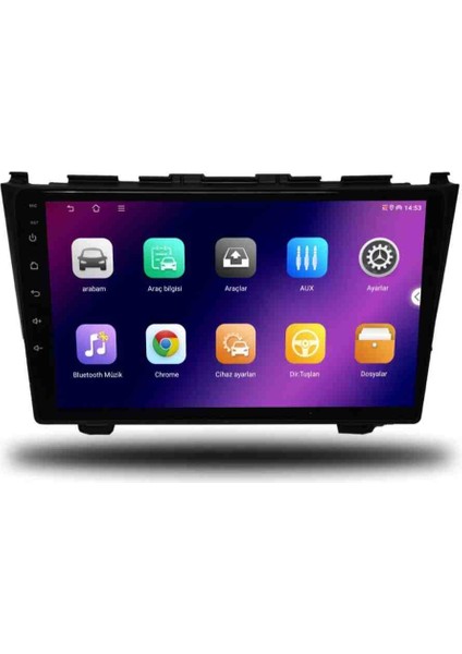 Honda Crv 2007_2011 Uyumlu 2 GB Ram 32GB Hafıza Android Multimedya Carplay modelleri