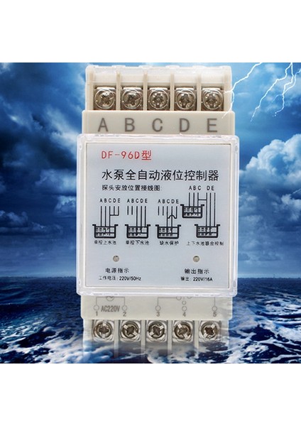 DF-96D Otomatik Su Seviyesi Kontrolör Pompası Sarnıç Otomatik Sıvı Anahtarı 220V Röle Anahtarı (Yurt Dışından) fırsatları