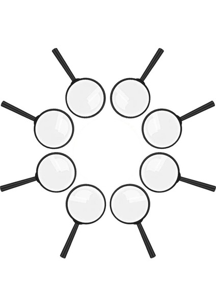 Çocuklar Büyüteç 24 Adet, Plastik El Tipi Mini Taşınabilir Büyüteç Küçük Çocukları Kaşif Için Oyuncaklar (Yurt Dışından) fırsatları