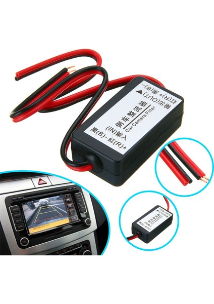Araç Arka Görünüm Yedek Kamera Için 4x 12V Dc Güç Röle Kondansatör Filtre Doğrultucu (Yurt Dışından) fırsatları