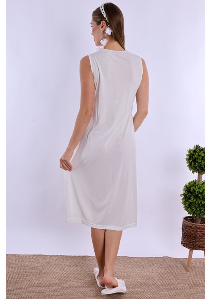 Ekru Hamile Lohusa Gecelik indirimleri