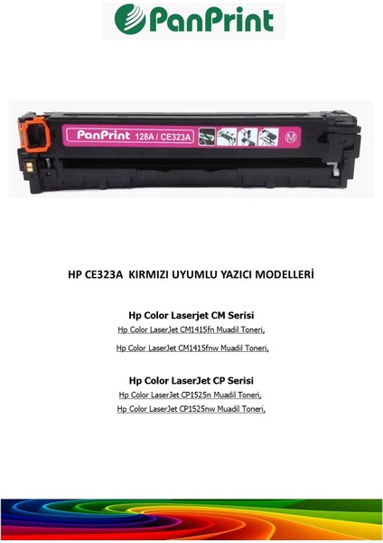 Hp Color Laserjet CP1525N Kırmızı Muadil Toner fiyatları
