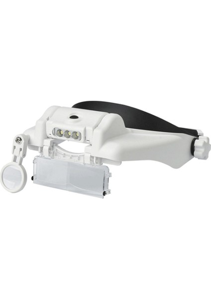 Kafa Bant Büyüteç, Yakın Iş, Dikiş, Takı ve Izleme Onarımı Için 3 Lens ile Aydınlatılmış Büyüteç (Yurt Dışından) modelleri