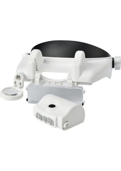 Kafa Bant Büyüteç, Yakın Iş, Dikiş, Takı ve Izleme Onarımı Için 3 Lens ile Aydınlatılmış Büyüteç (Yurt Dışından) fırsatları