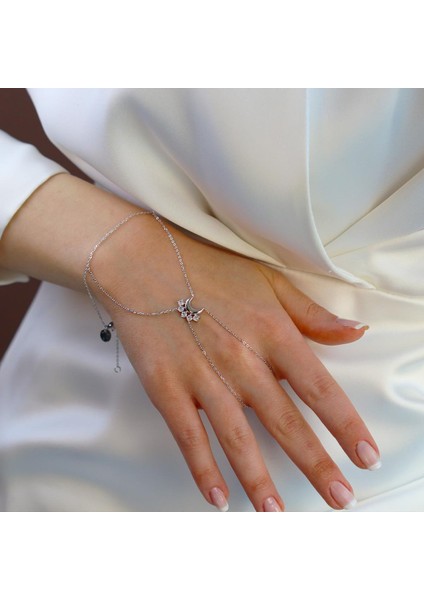 Ay Zirkon Taşlı Gümüş Şahmeran fırsatları