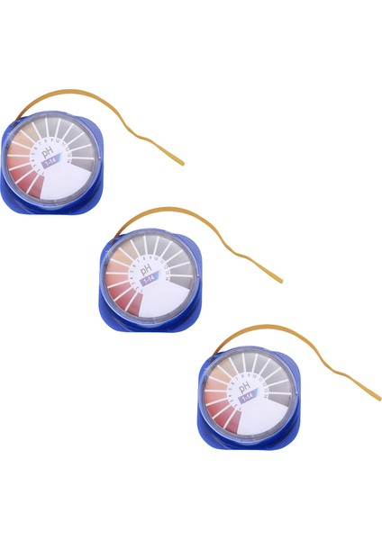 3x Yüksek Kaliteli 5m Ph Alkalin Asit Testi Bahçe Akvaryumu Tesisi Için Su Turnusol Testi (Yurt Dışından)