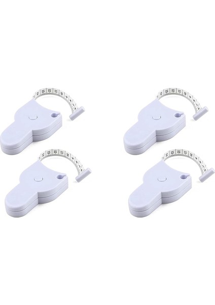 4pcs Otomatik Teleskopik Bant Memperi, Vücut Medelesi Bant 60 Inç, Kendi Kendine Sıkıcı Gövde Ölçüm Cetveli (Yurt Dışından)