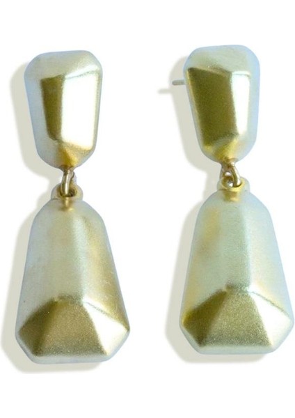 Mozaik Gold Bombeli Gümüş Küpe fırsatları