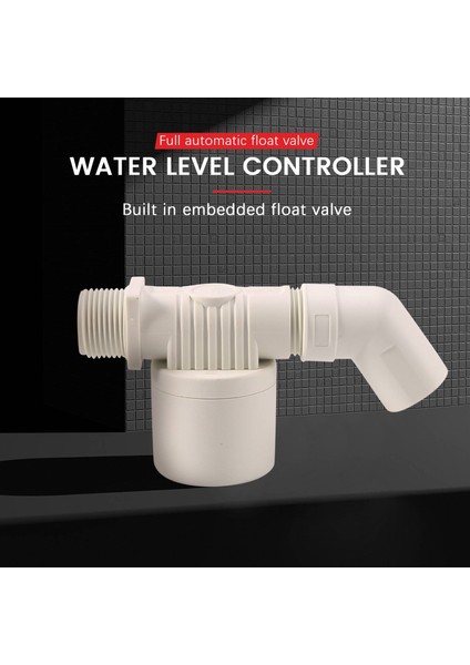 Yüzen Kazan Vanası Dahili Gömülü Şamandıra Vanası Su Düzeyi Kontrol Vanası Güneş Su Deposu (1 Inç Taraf) (Yurt Dışından) fırsatları