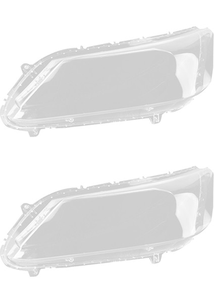2013-2016 Için 2x Kaldı -Honda Accord Araba Far Lens Kapağı Kafa Işık Lambası Kabuğu Otomatik Işık Kapağı (Yurt Dışından) modelleri
